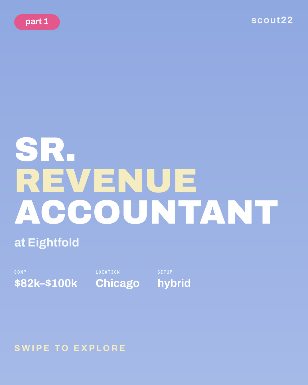 Sr. Revenue Accountant at Eightfold