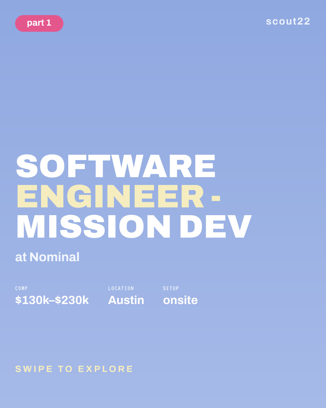 Software Engineer - Mission Dev at Nominal