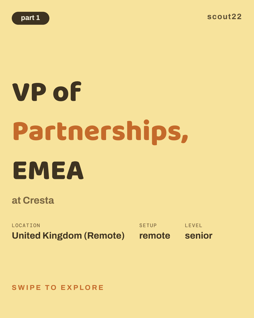 VP of Partnerships, EMEA at Cresta