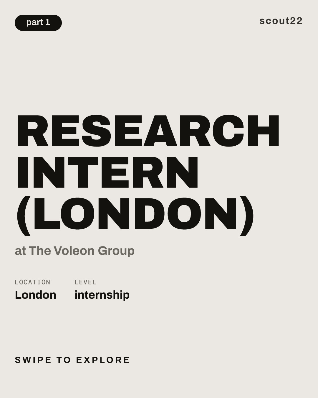 Research Intern (London) at The Voleon Group
