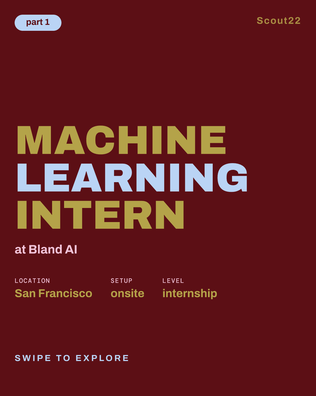 Machine Learning Intern at Bland AI