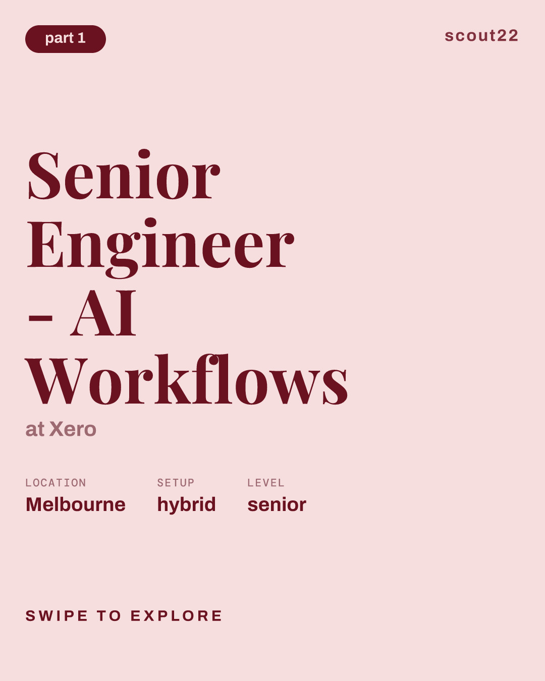 Senior Engineer - AI Workflows at Xero