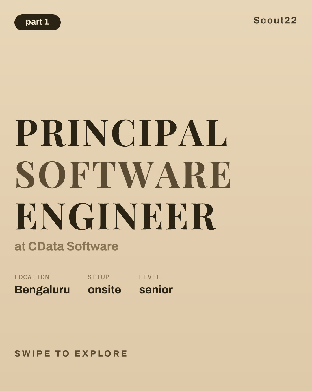 Principal Software Engineer at CData Software