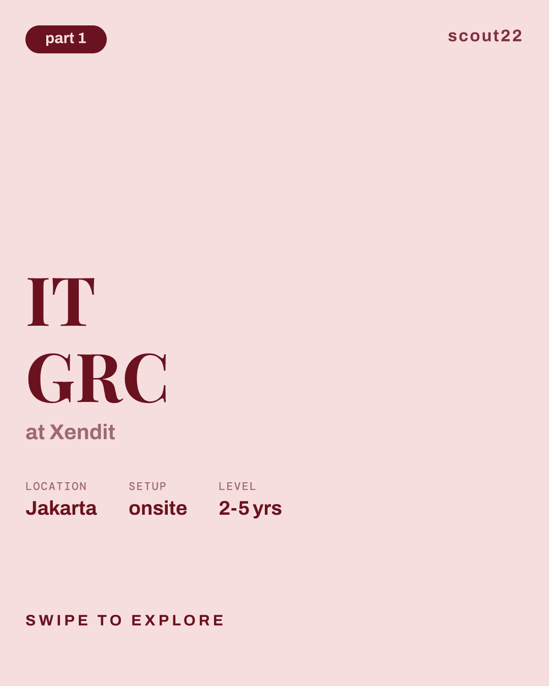 IT GRC at Xendit