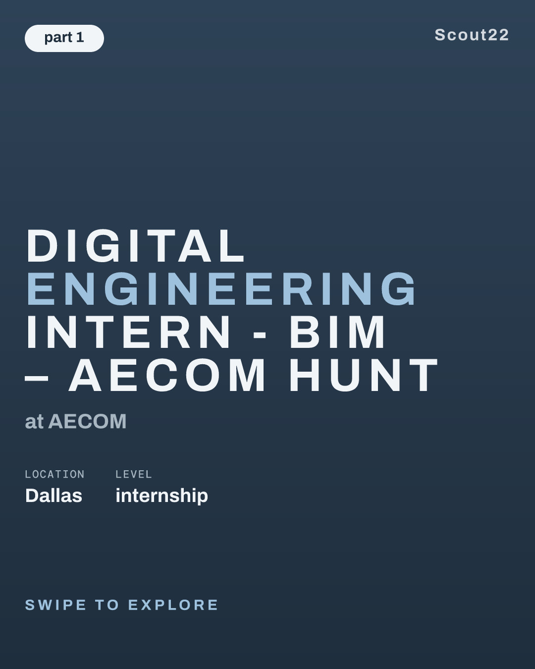 Digital Engineering Intern - BIM – AECOM Hunt at AECOM