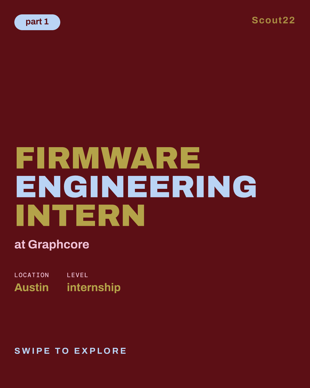 Firmware Engineering Intern at Graphcore