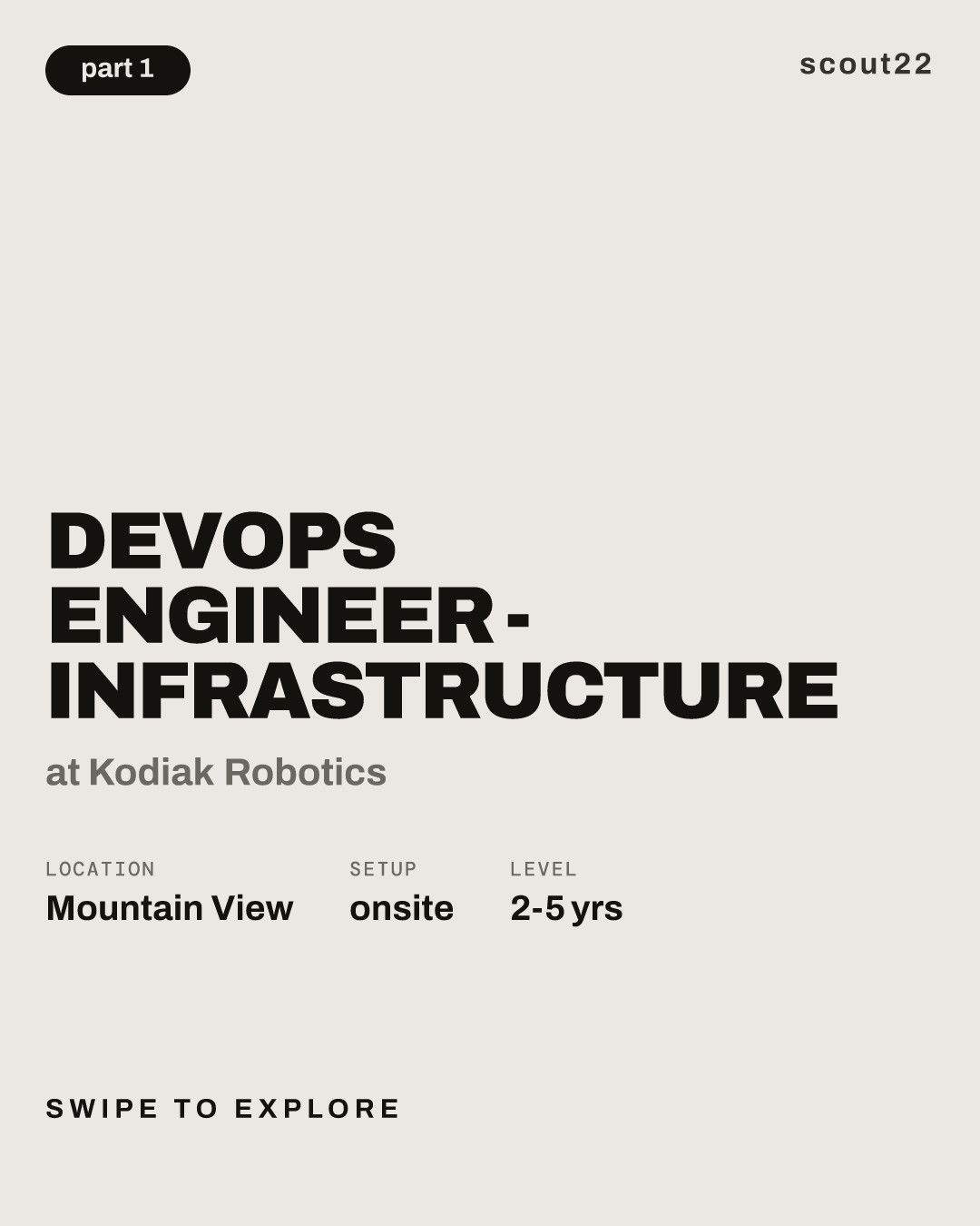 DevOps Engineer - Infrastructure at Kodiak Robotics