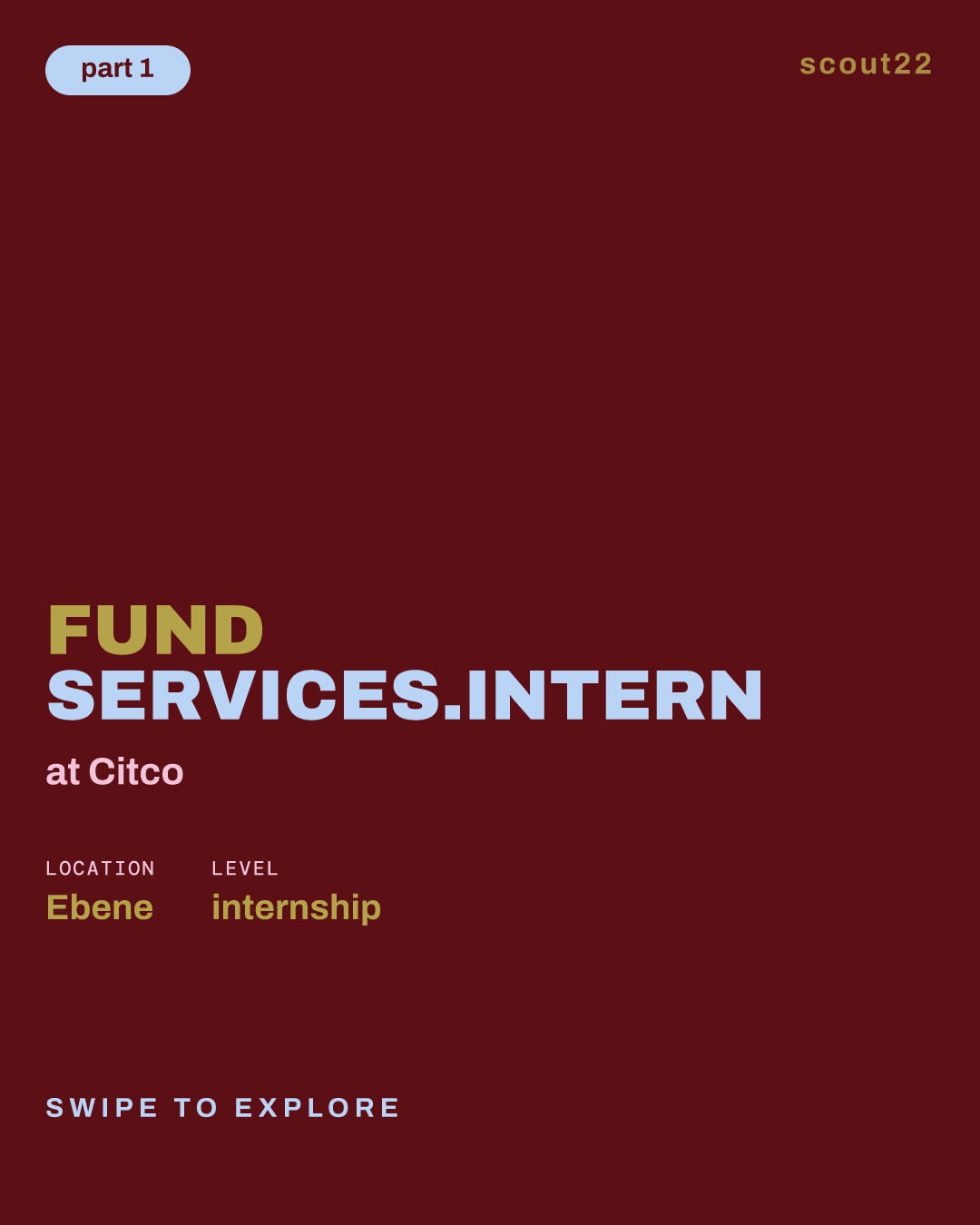 Fund Services.Intern at Citco