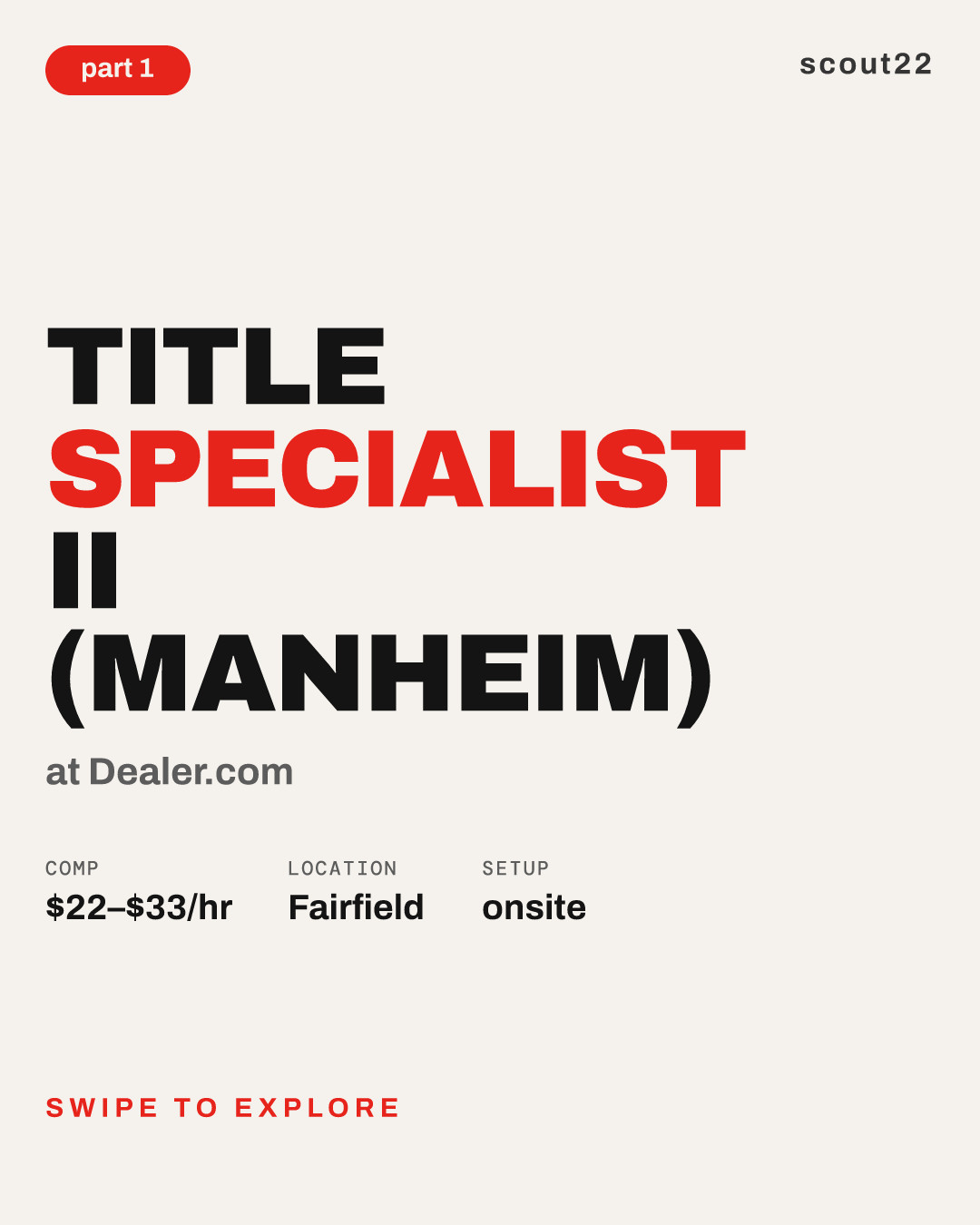 Title Specialist II (Manheim) at Dealer.com