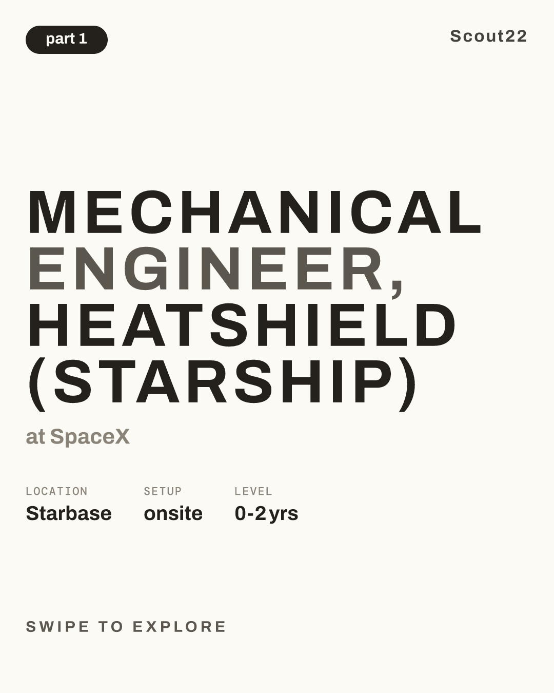 Mechanical Engineer, Heatshield (Starship) at SpaceX