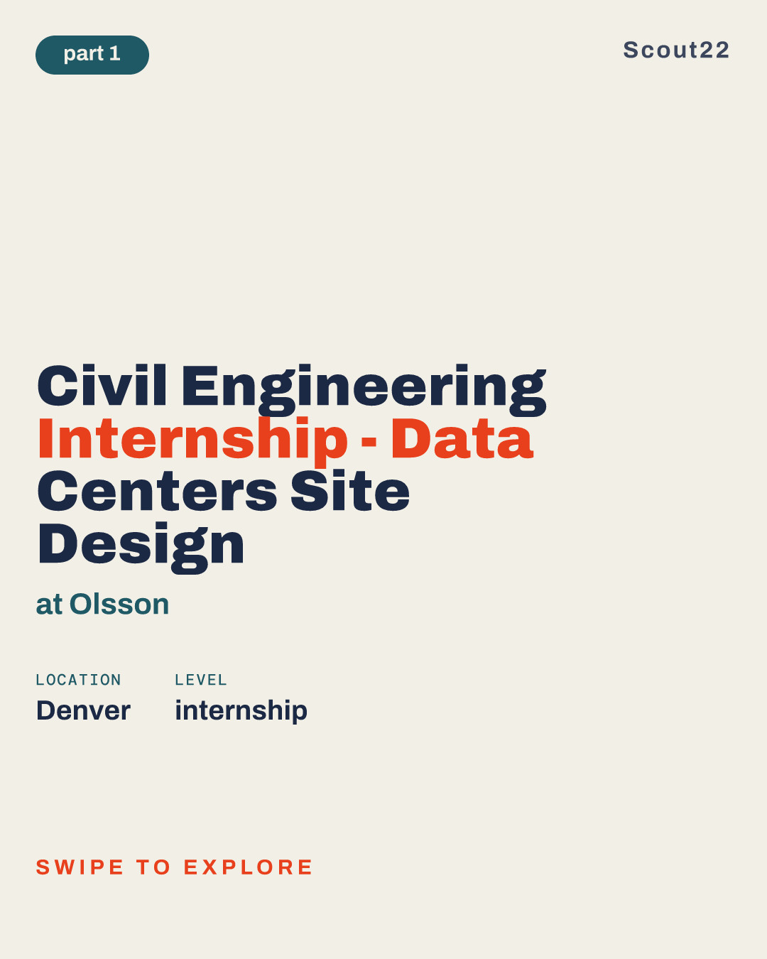 Civil Engineering Internship - Data Centers Site Design at Olsson