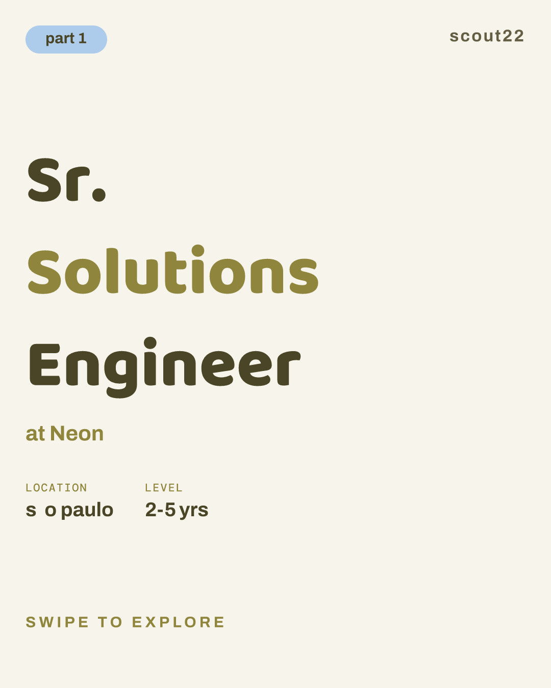 Sr. Solutions Engineer at Neon