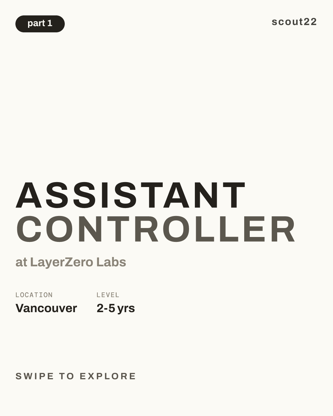 Assistant Controller at LayerZero Labs