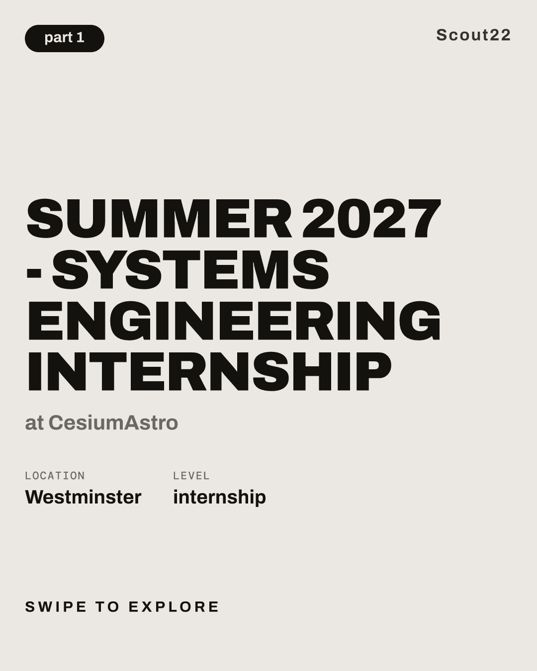 Summer 2027 - Systems Engineering Internship at CesiumAstro
