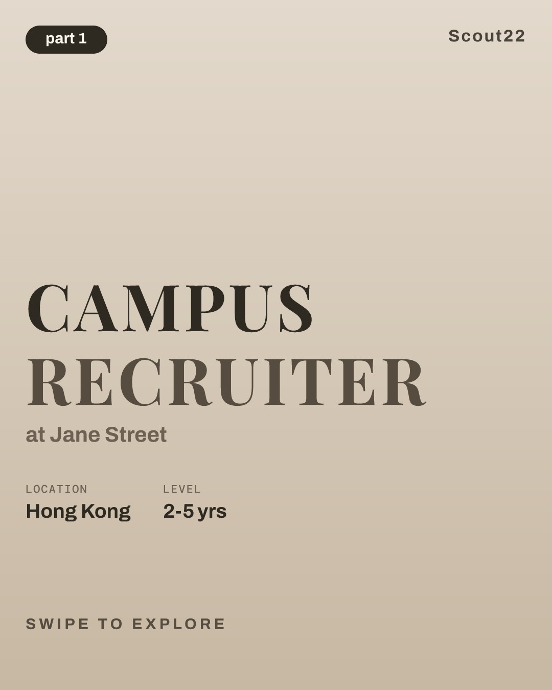 Campus Recruiter at Jane Street