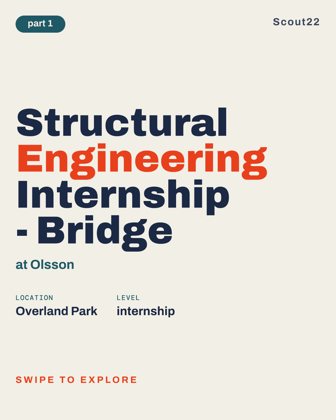 Structural Engineering Internship - Bridge at Olsson