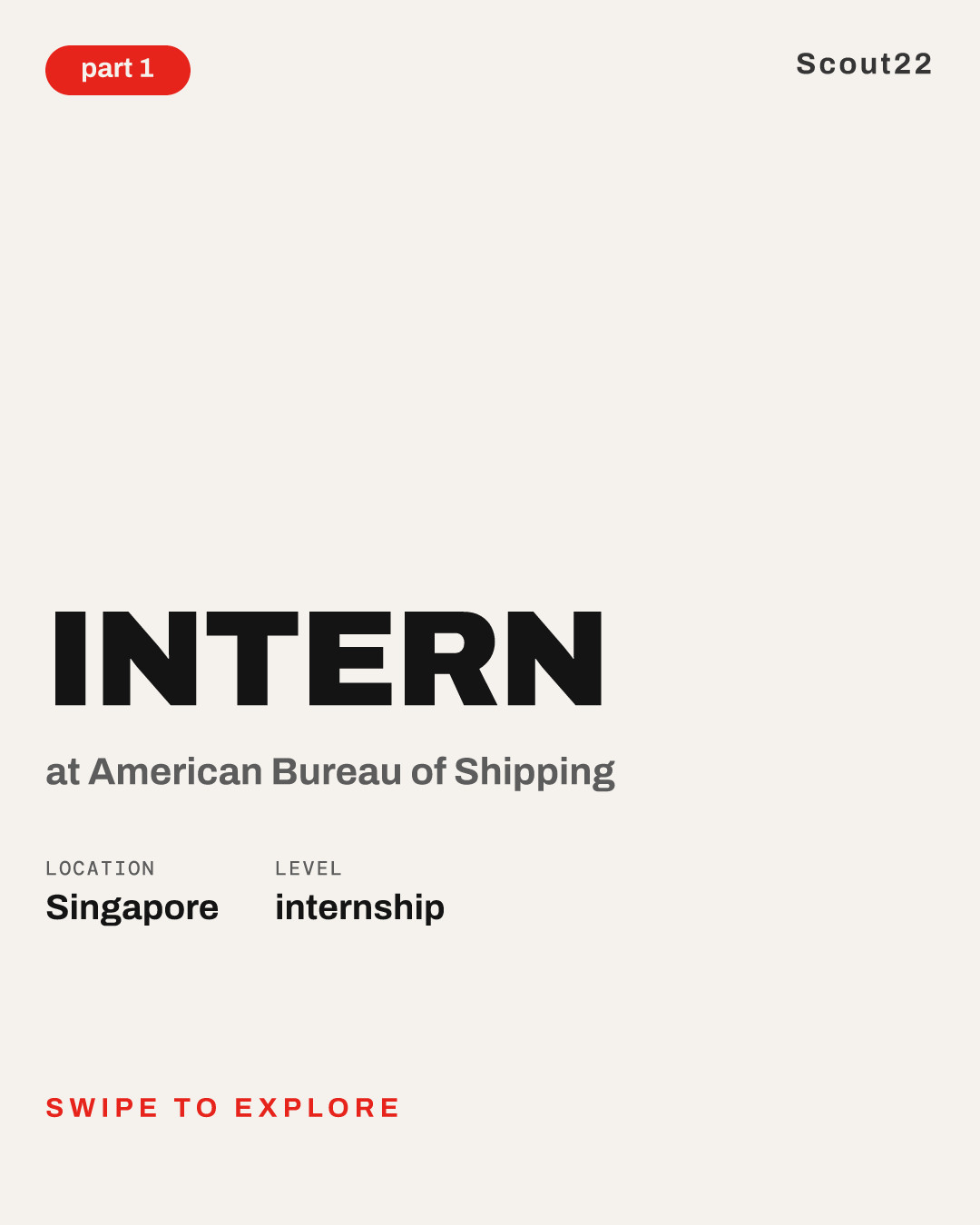 Intern at American Bureau of Shipping