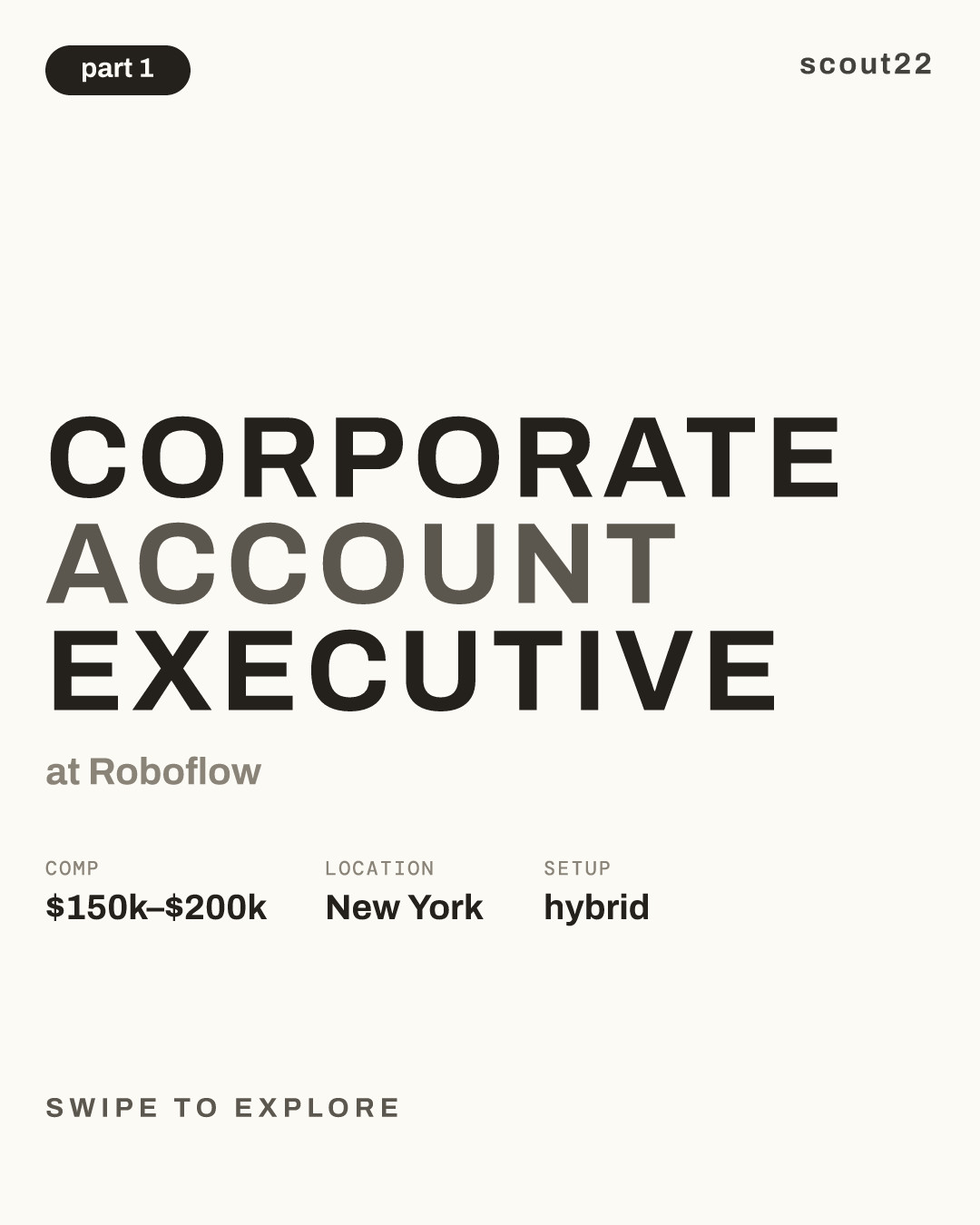 Corporate Account Executive at Roboflow