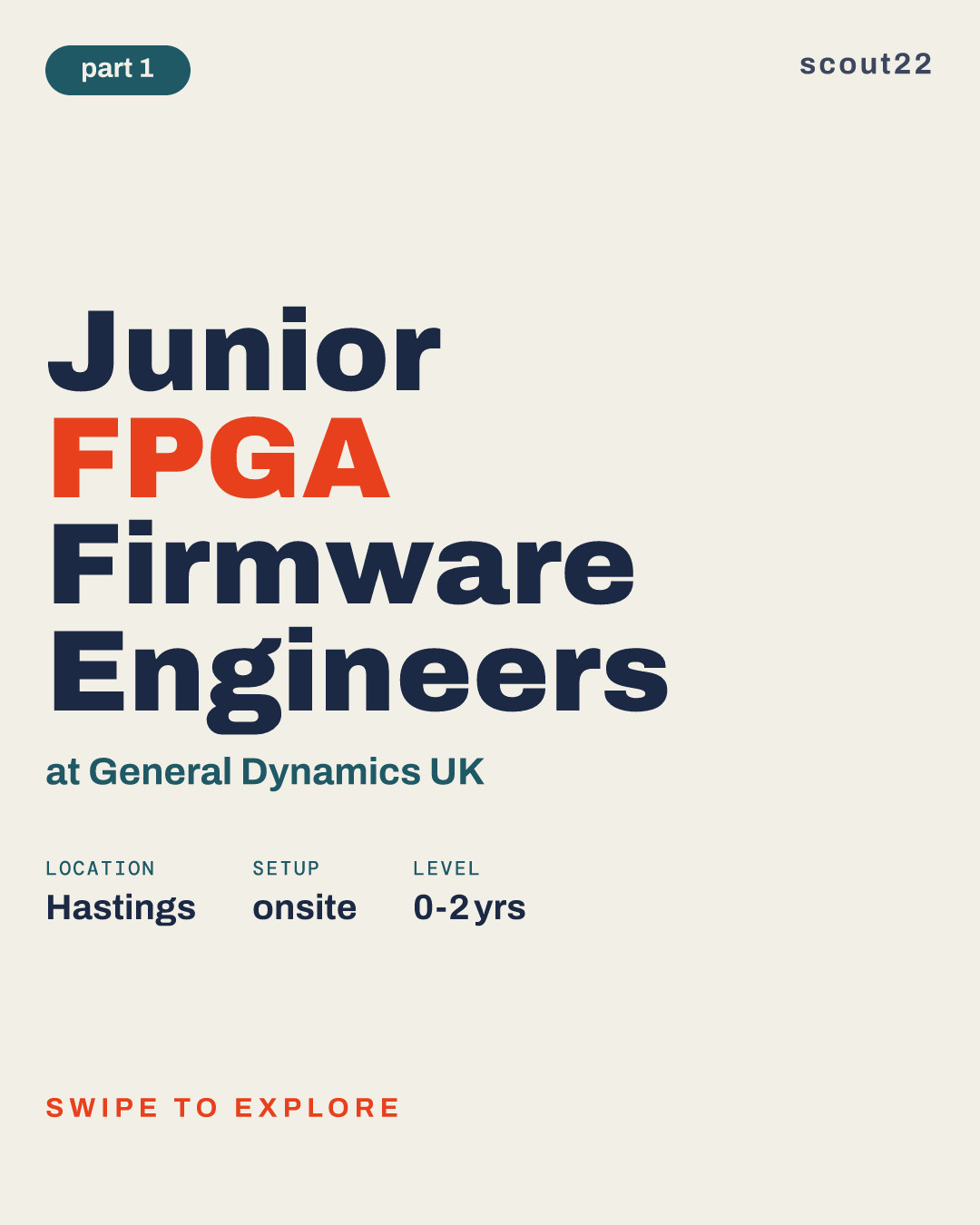 Junior FPGA Firmware Engineers at General Dynamics UK