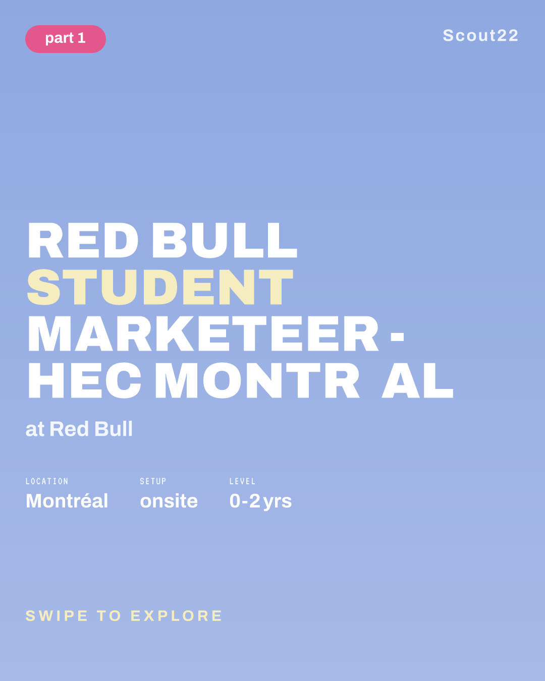 Red Bull Student Marketeer - HEC Montréal at Red Bull