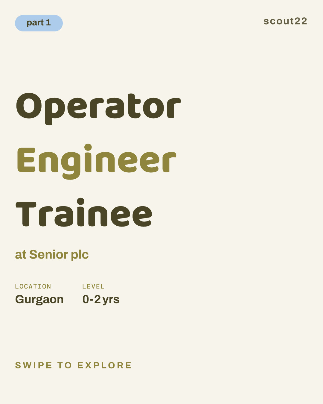 Operator Engineer Trainee at Senior plc