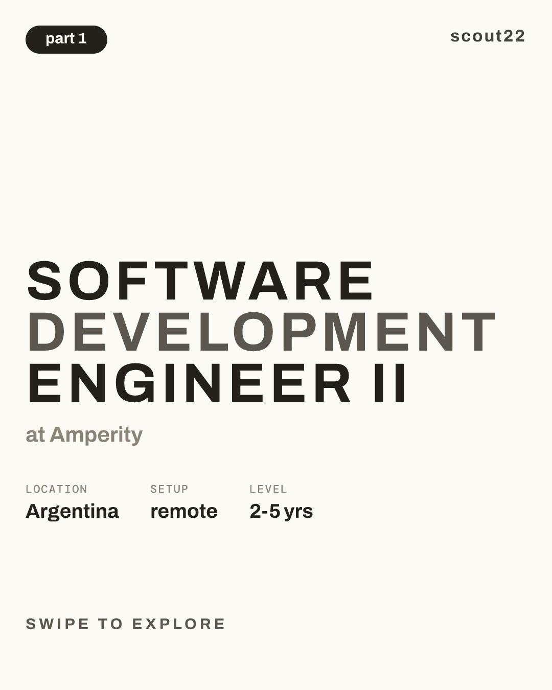 Software Development Engineer II at Amperity