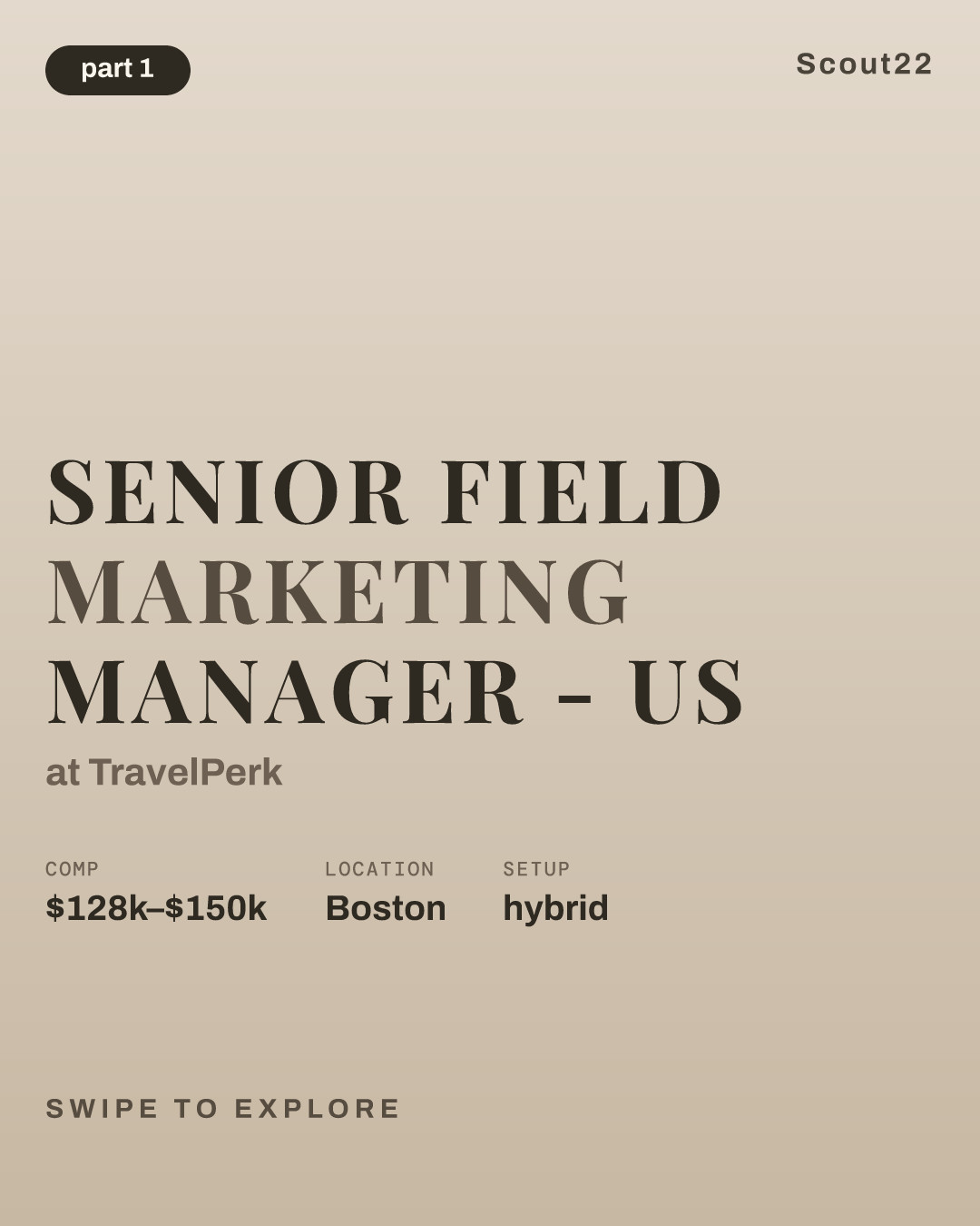 Senior Field Marketing Manager - US at TravelPerk