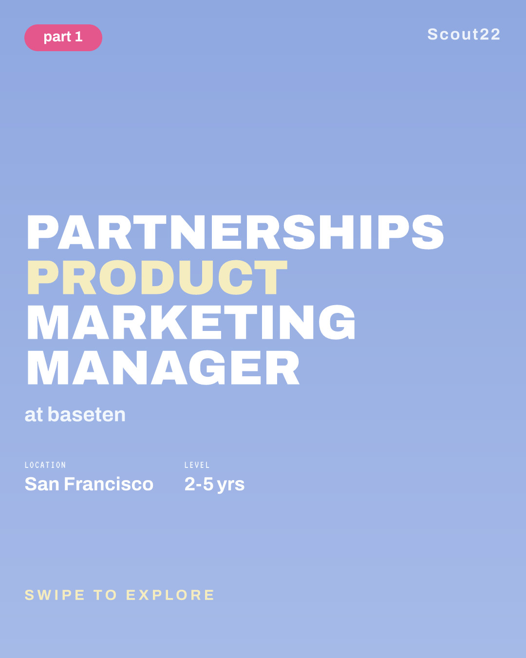 Partnerships Product Marketing Manager at baseten