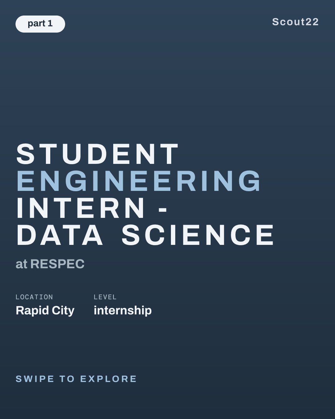 Student Engineering Intern - Data Science at RESPEC