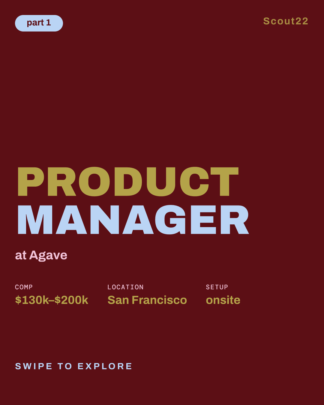 Product Manager at Agave
