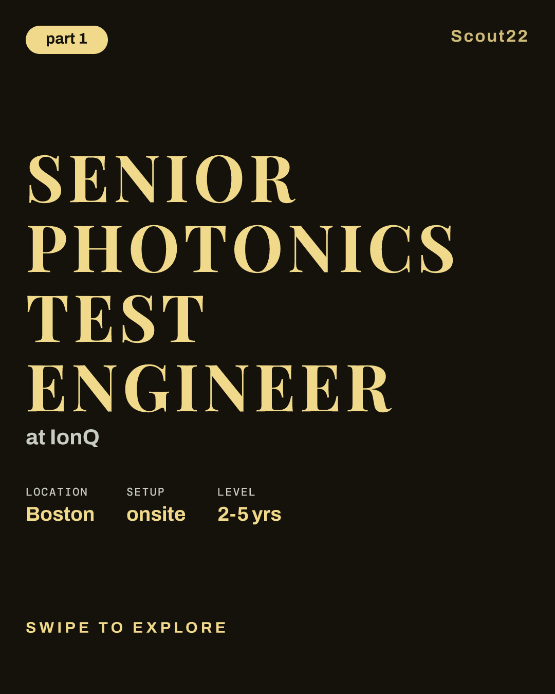 Senior Photonics Test Engineer at IonQ