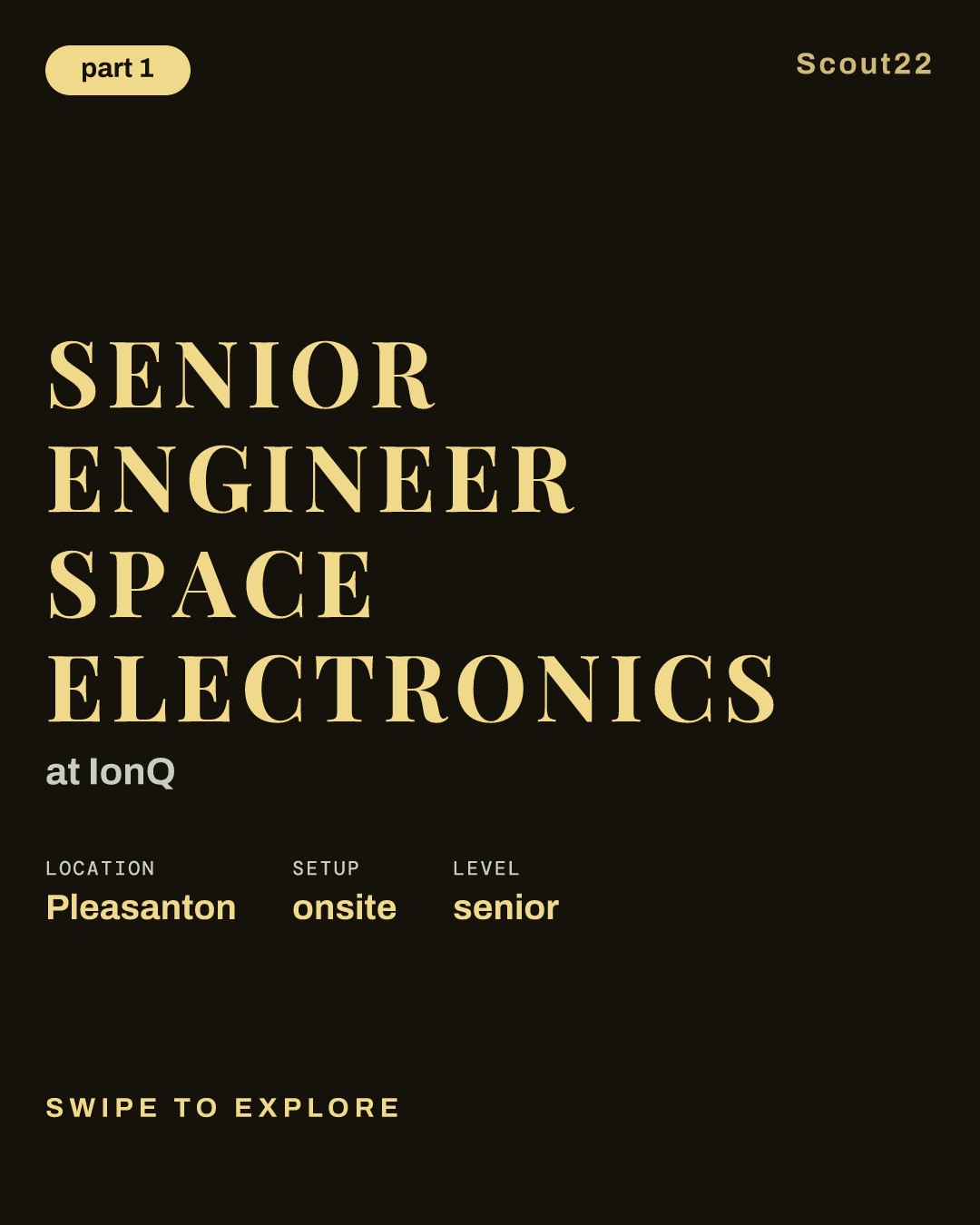 Senior Engineer Space Electronics at IonQ