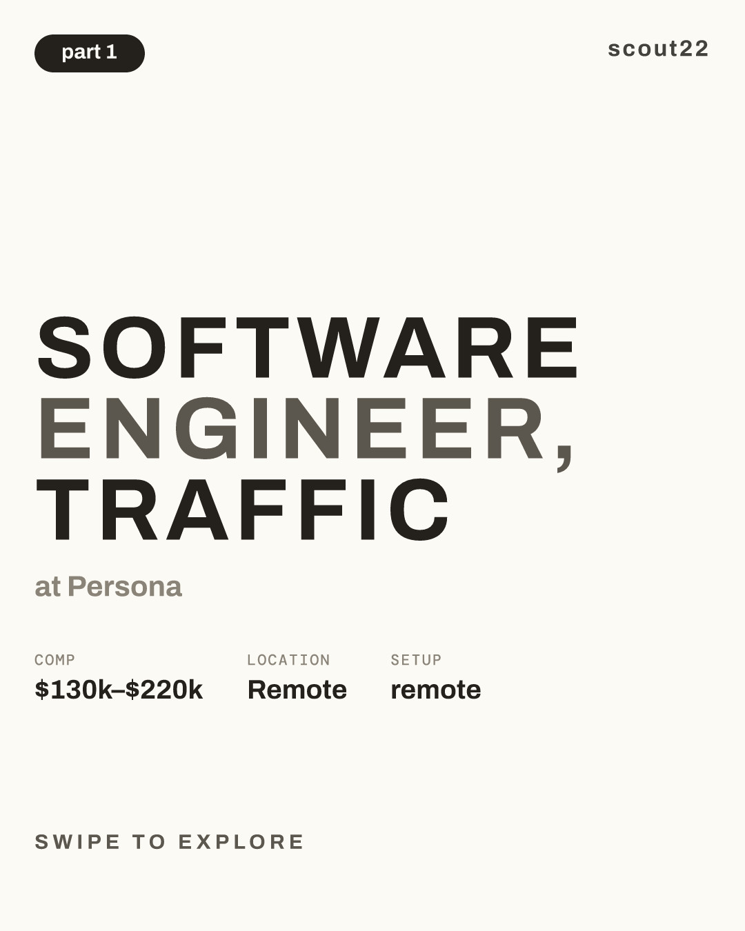 Software Engineer, Traffic at Persona