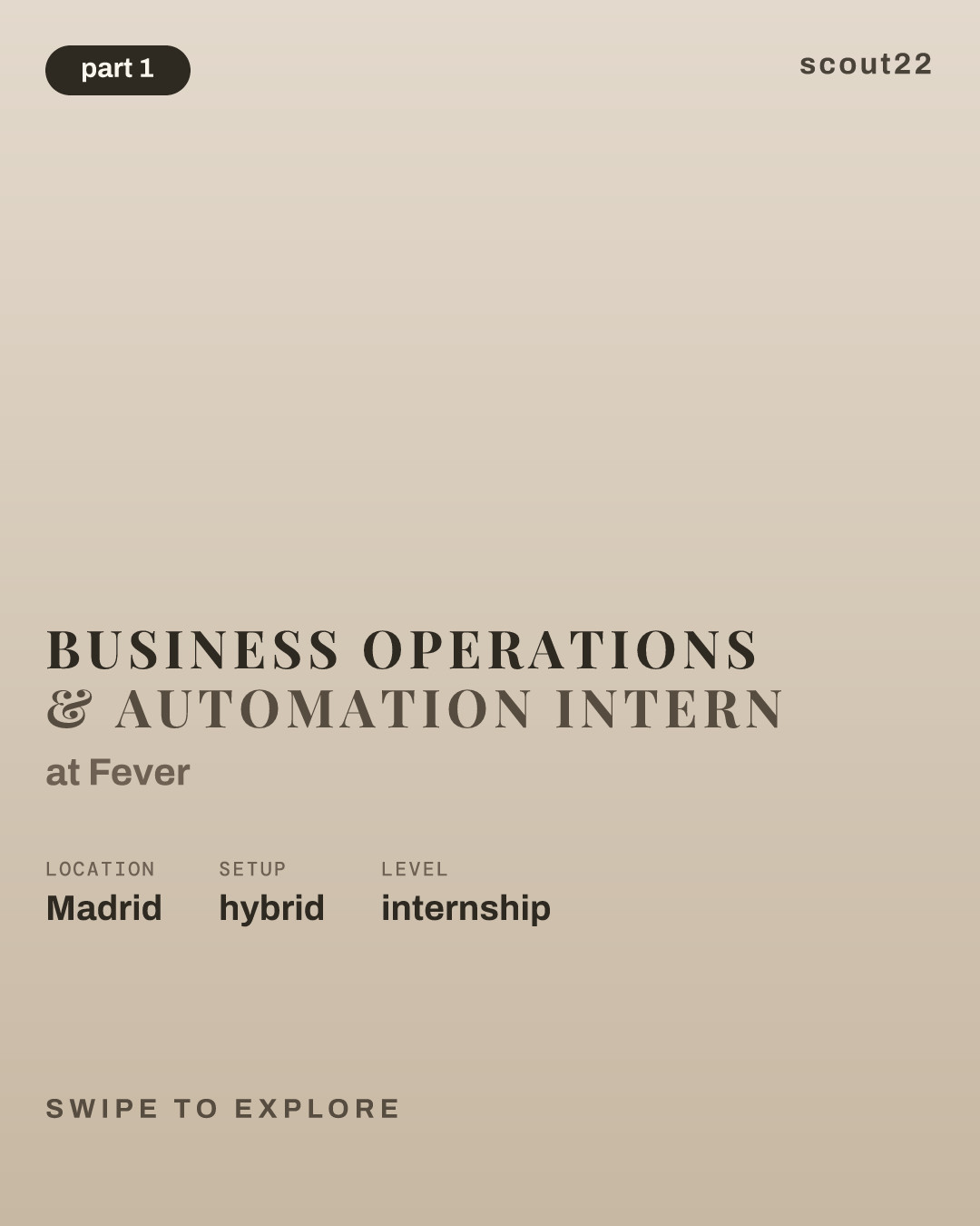 Business Operations & Automation Intern at Fever