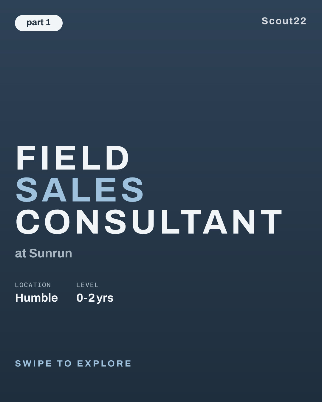 Field Sales Consultant at Sunrun