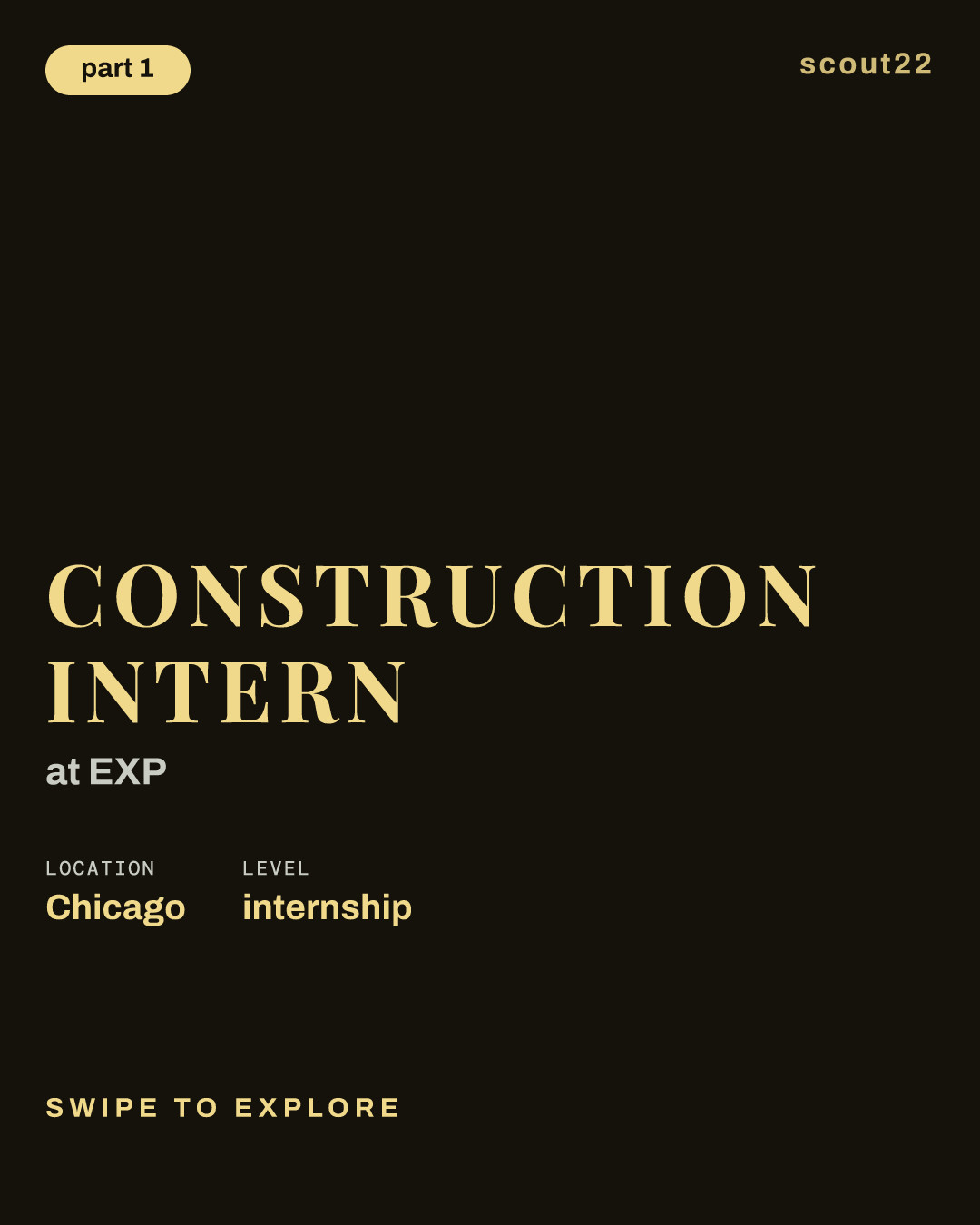 Construction Intern at EXP