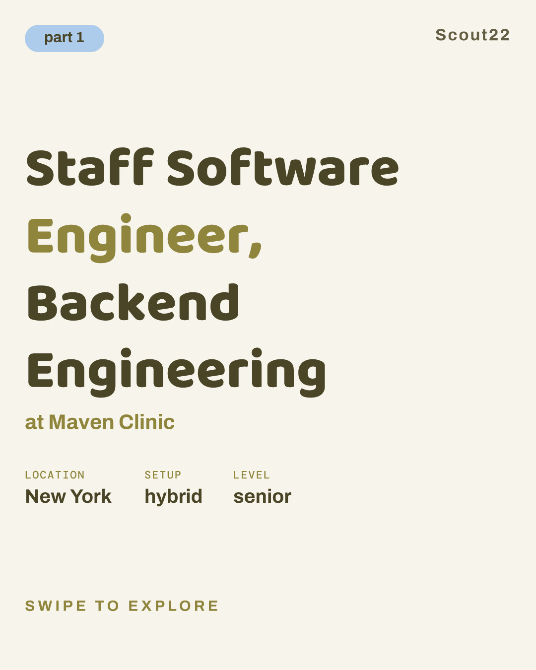 Staff Software Engineer, Backend Engineering at Maven Clinic