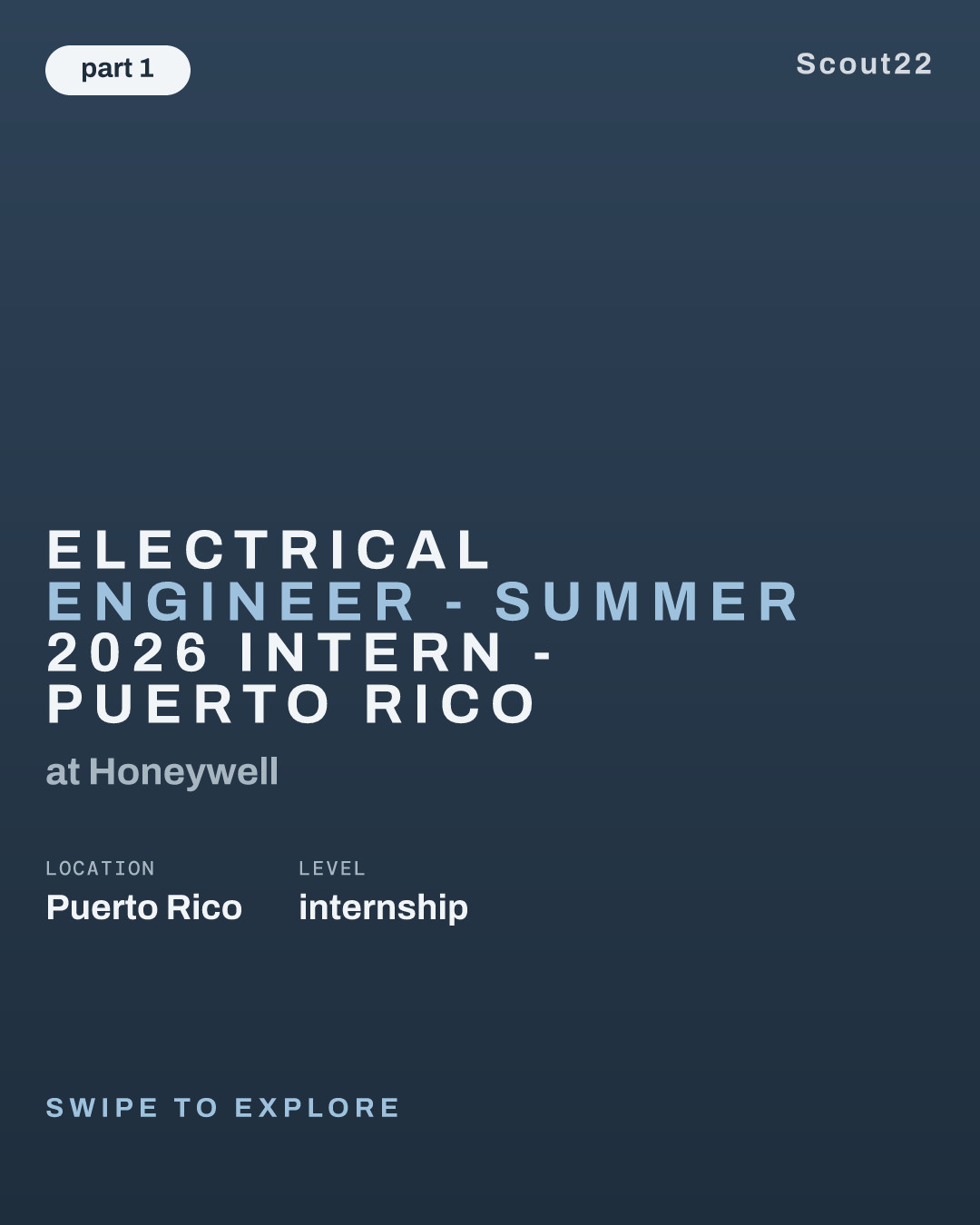 Electrical Engineer - Summer 2026 Intern - Puerto Rico at Honeywell
