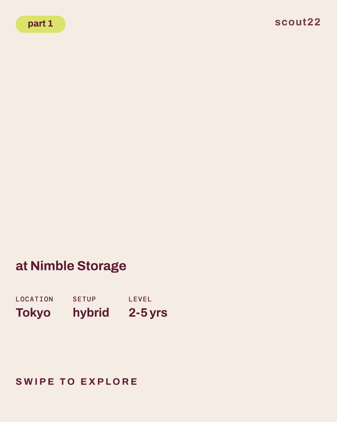 テクノロジーコンサルタント（インフラ） at Nimble Storage