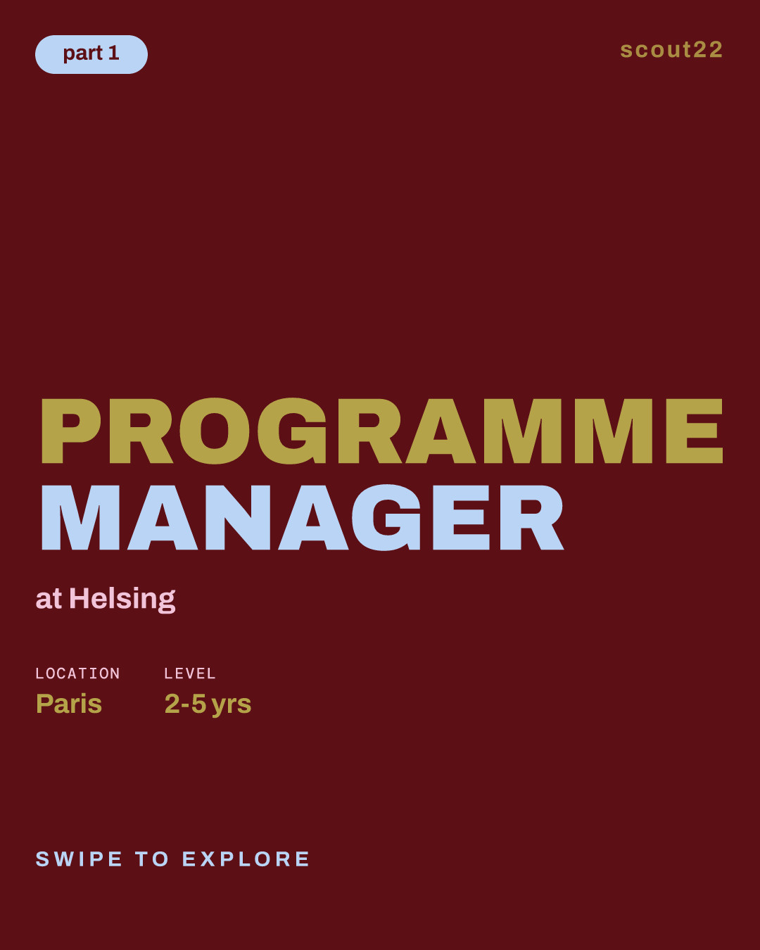Programme Manager at Helsing