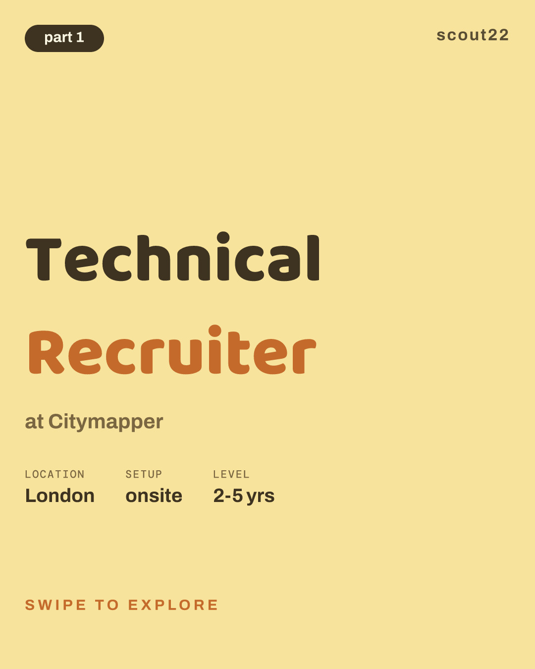 Technical Recruiter at Citymapper