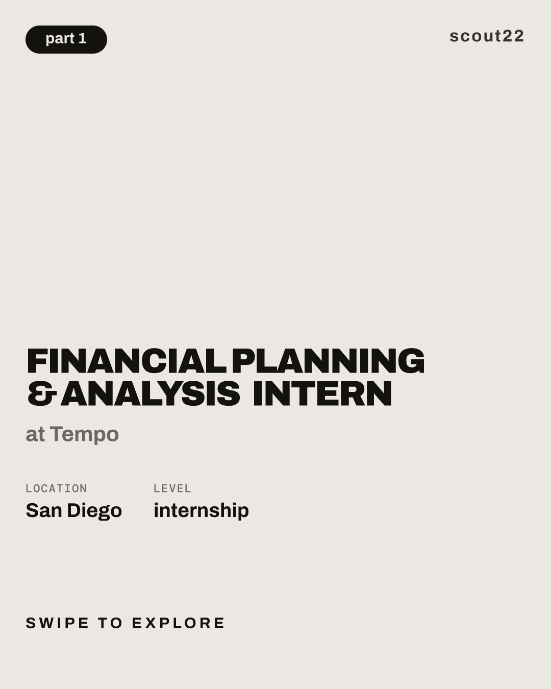 Financial Planning & Analysis Intern at Tempo