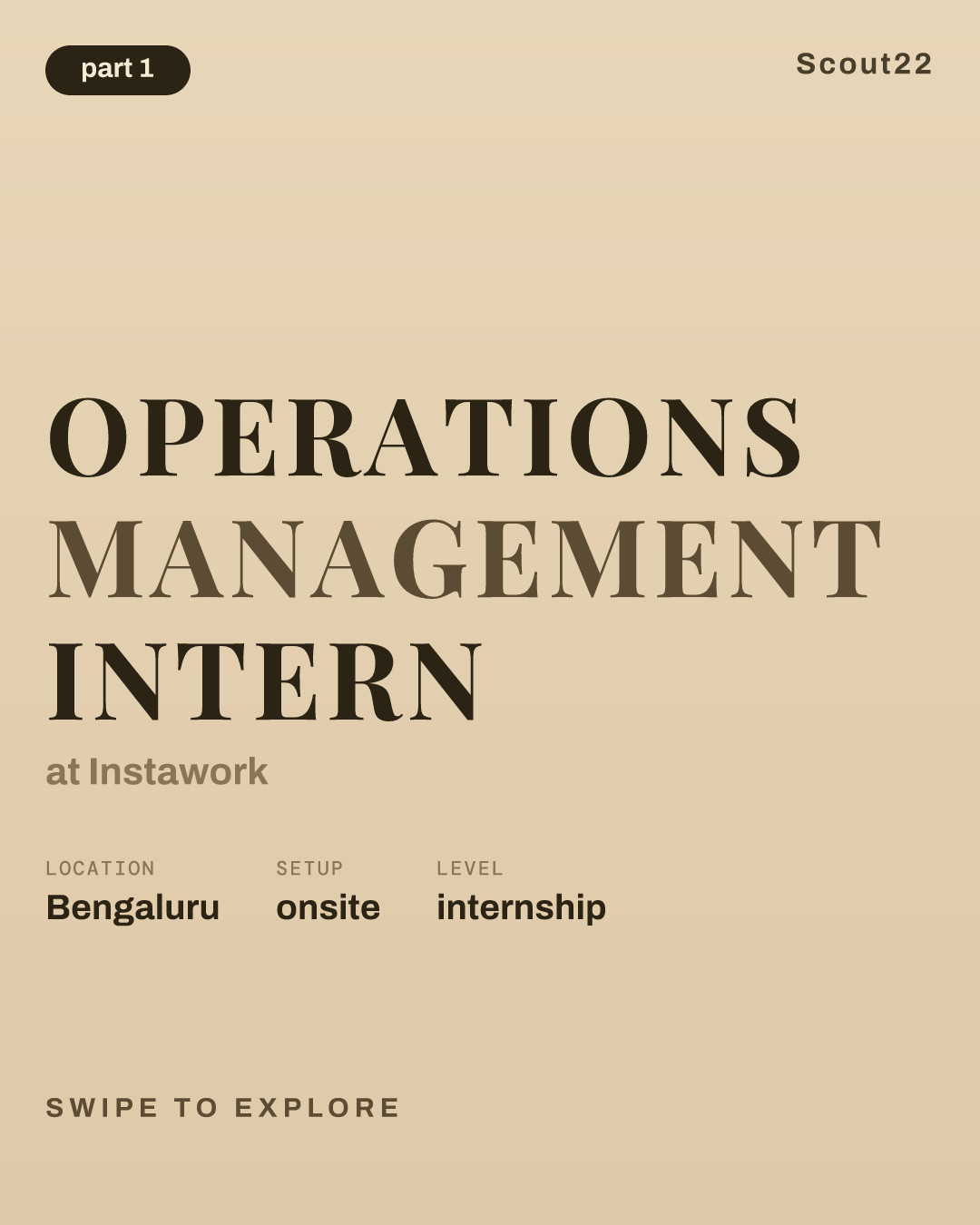 Operations Management Intern at Instawork