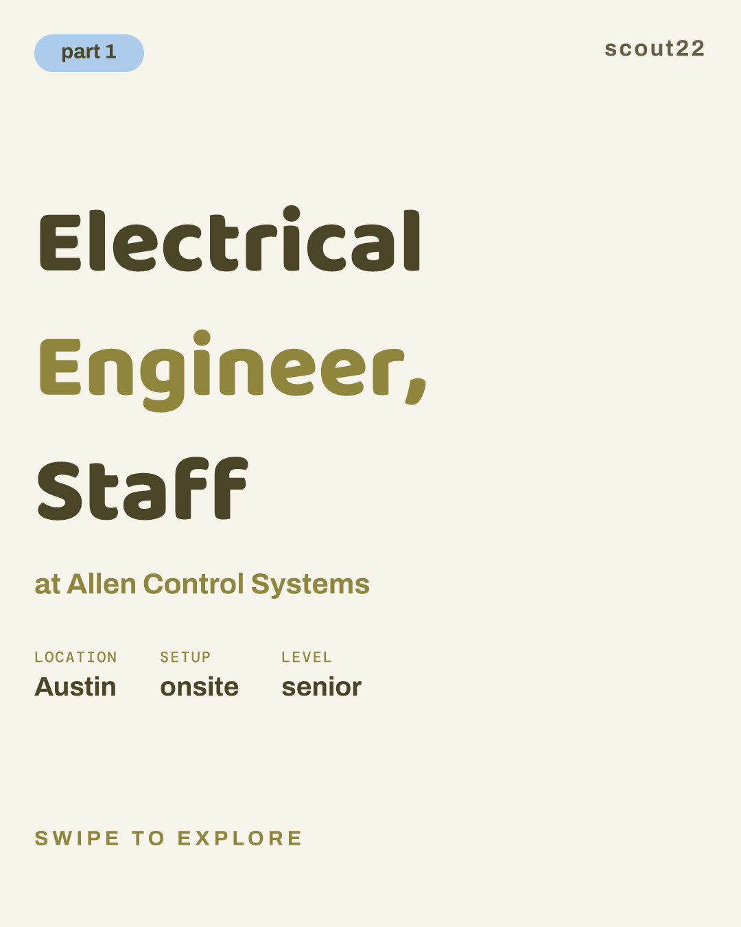 Electrical Engineer, Staff at Allen Control Systems