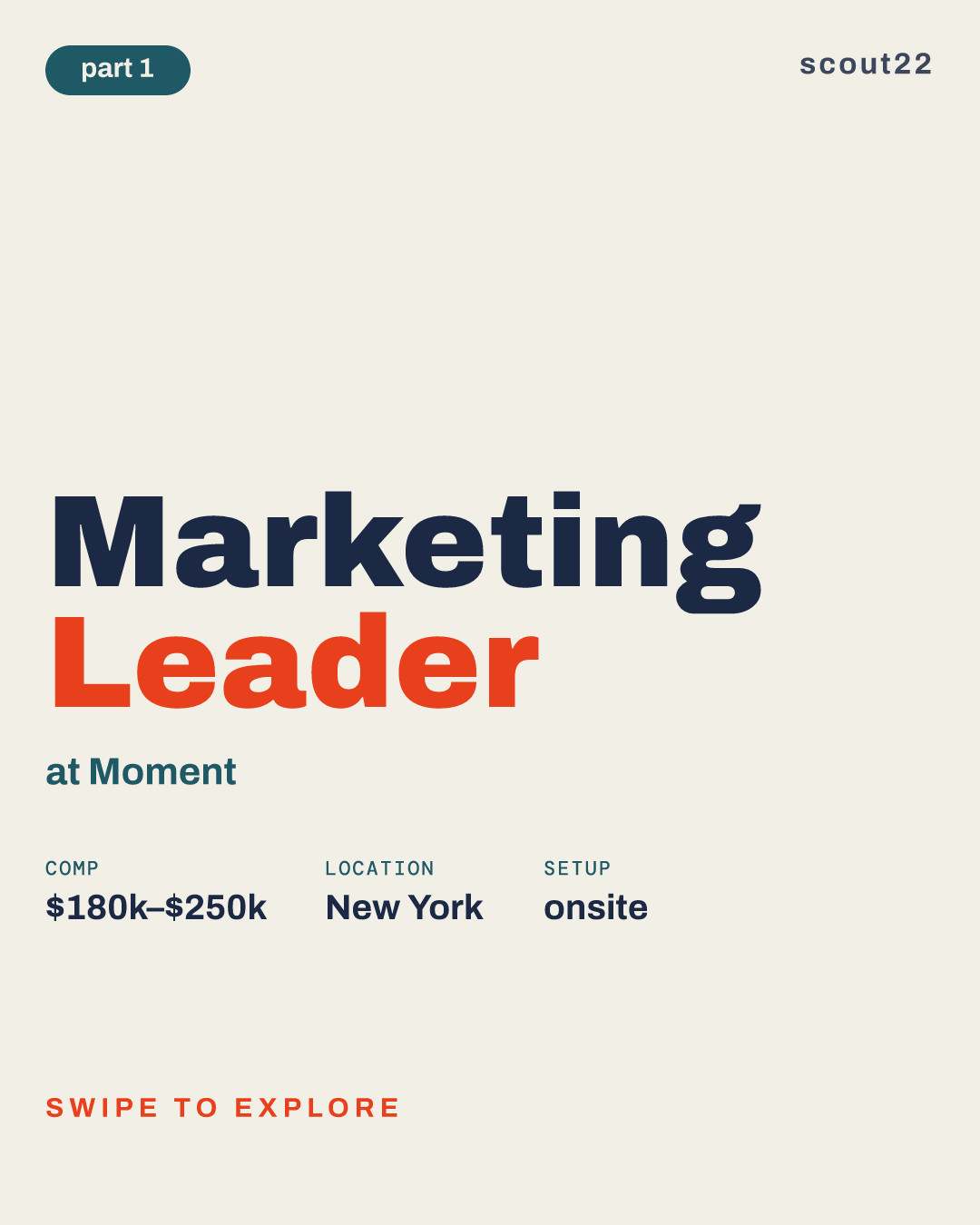 Marketing Leader at Moment