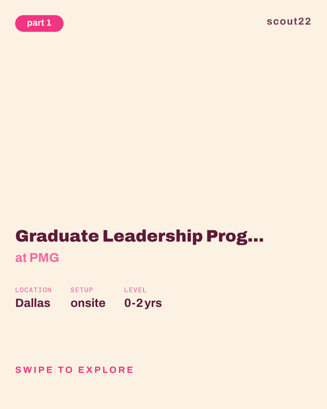 Graduate Leadership Program - Junior Designer at PMG