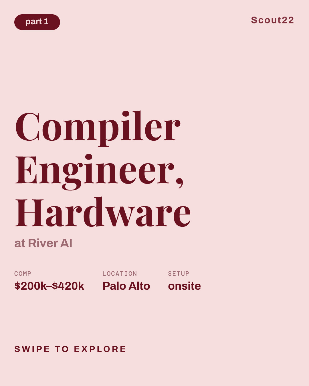 Compiler Engineer, Hardware at River AI