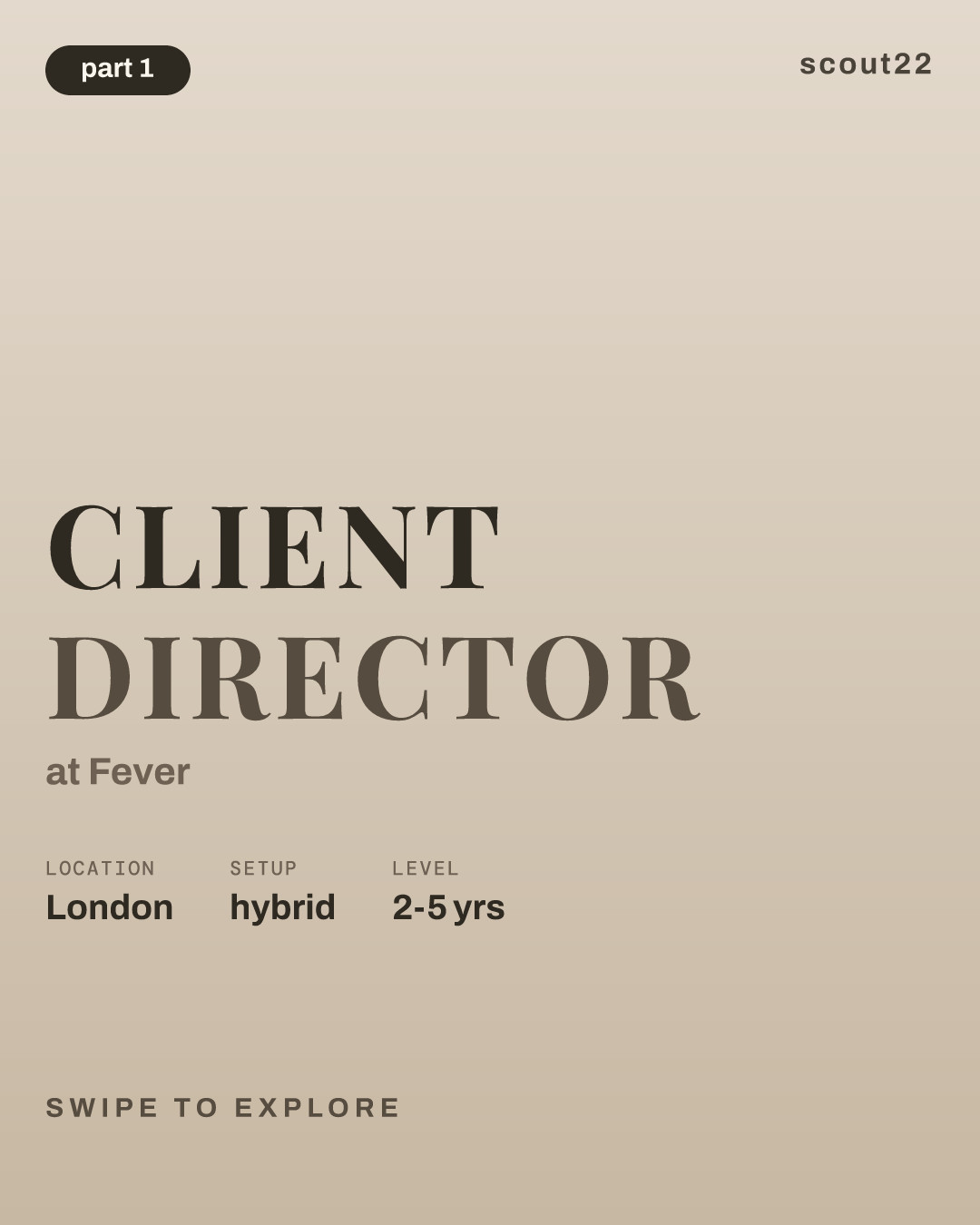 Client Director at Fever