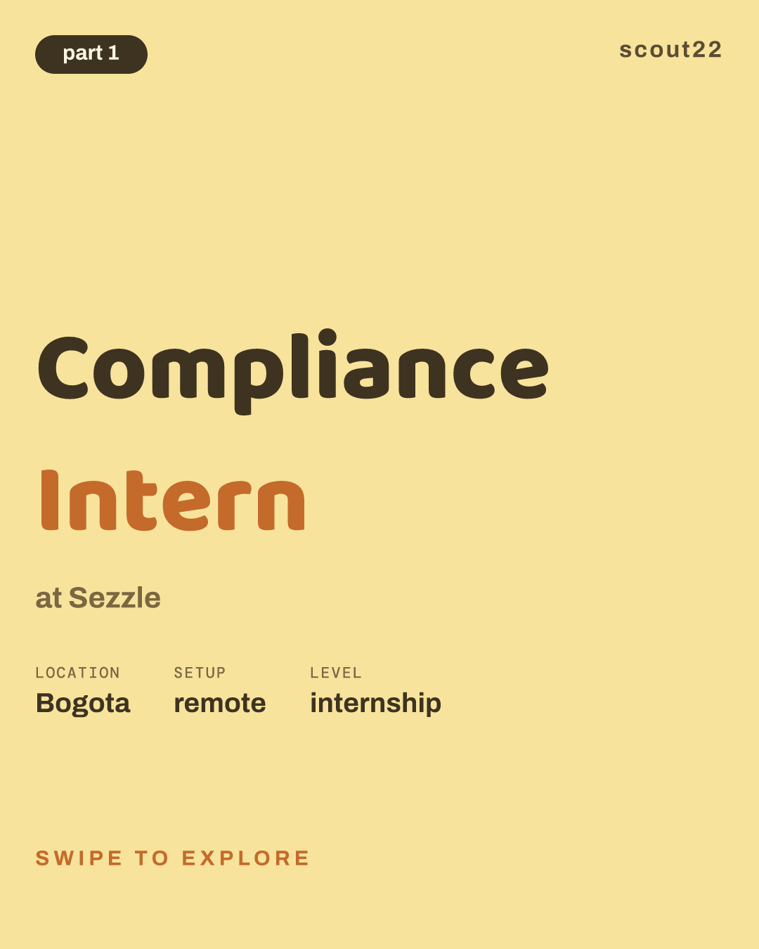 Compliance Intern at Sezzle