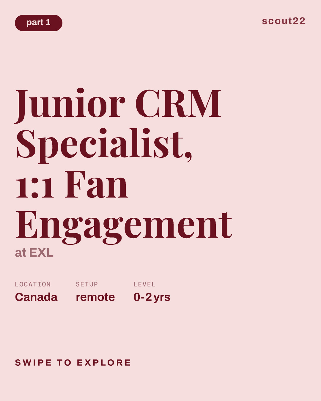 Junior CRM Specialist, 1:1 Fan Engagement at EXL